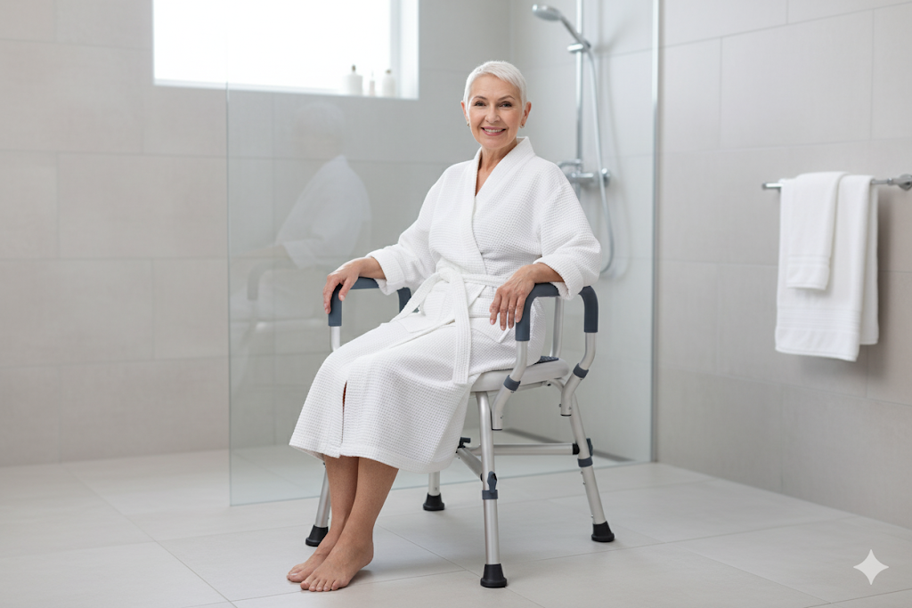 Why a Shower Chair for Seniors Improves Safety, Comfort, and Independence