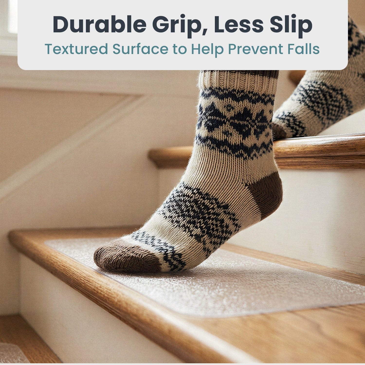 Clear Indoor Anti Slip Stair Tape
