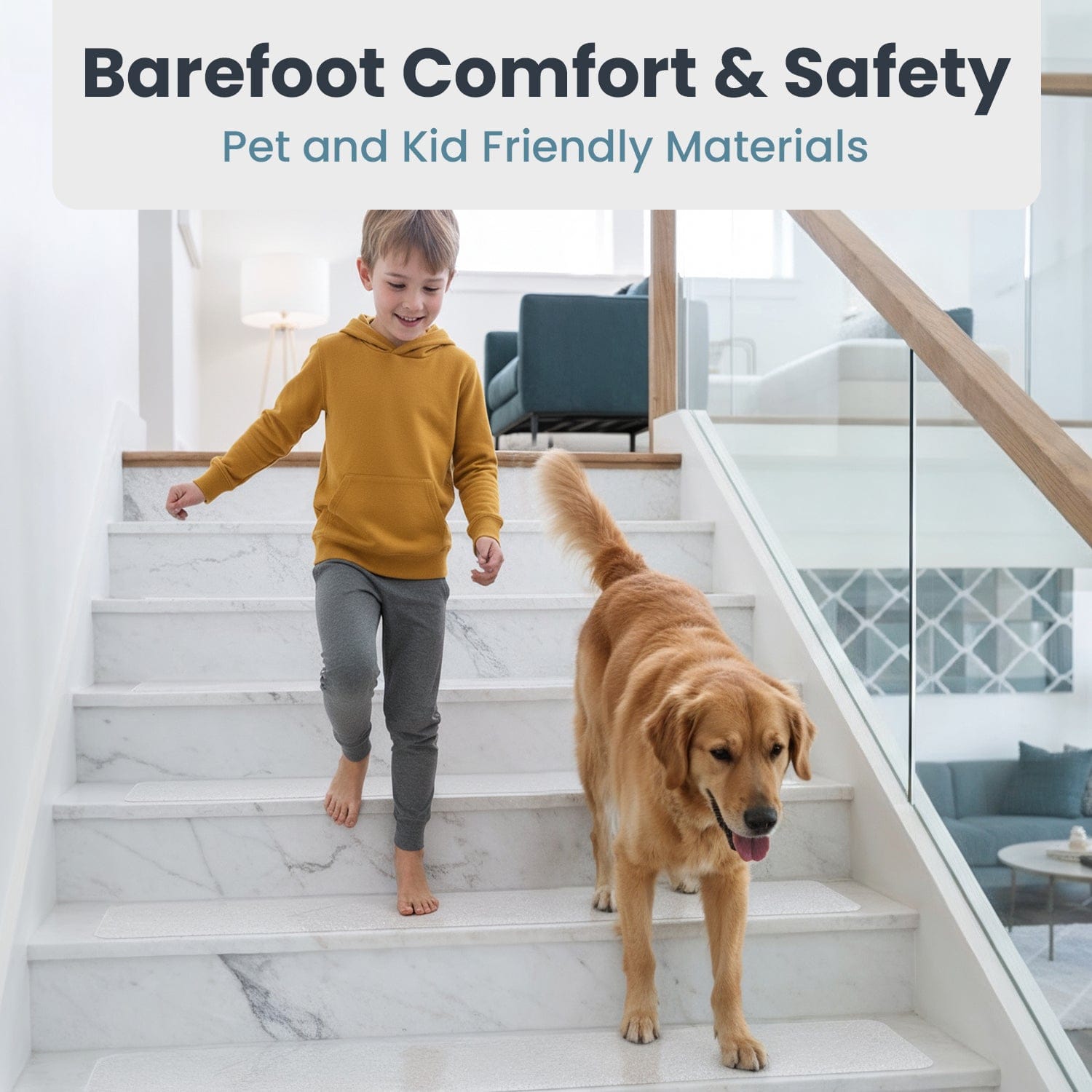 Clear Indoor Anti Slip Stair Tape