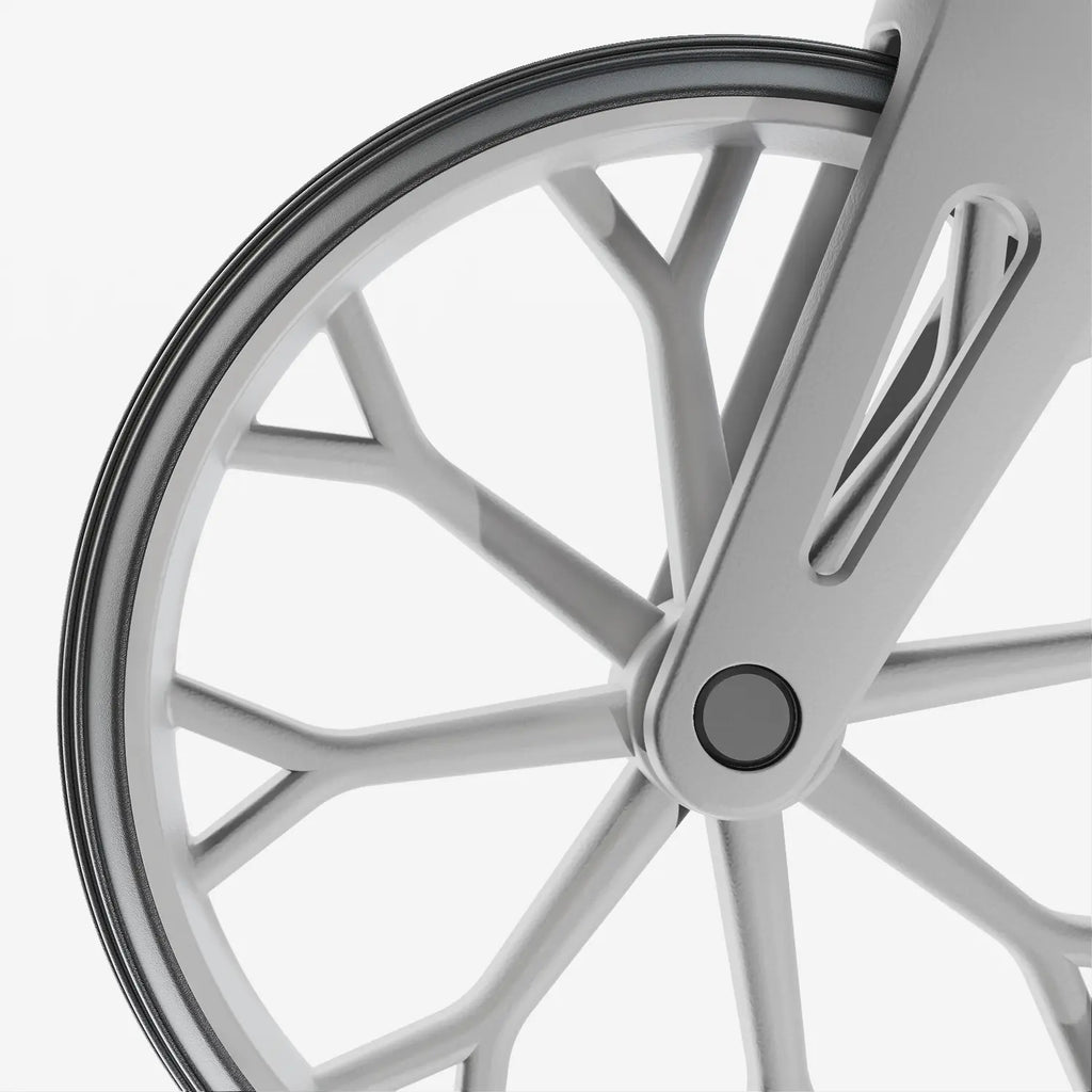 Black and gray rollator with 'Pelegon' branding on a white background | Carbon Black