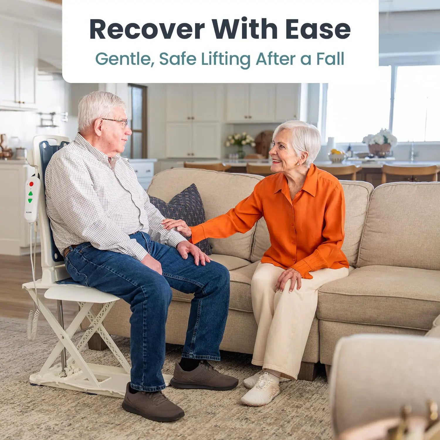 Electric Lift Chair for Fall Recovery | Pelegon