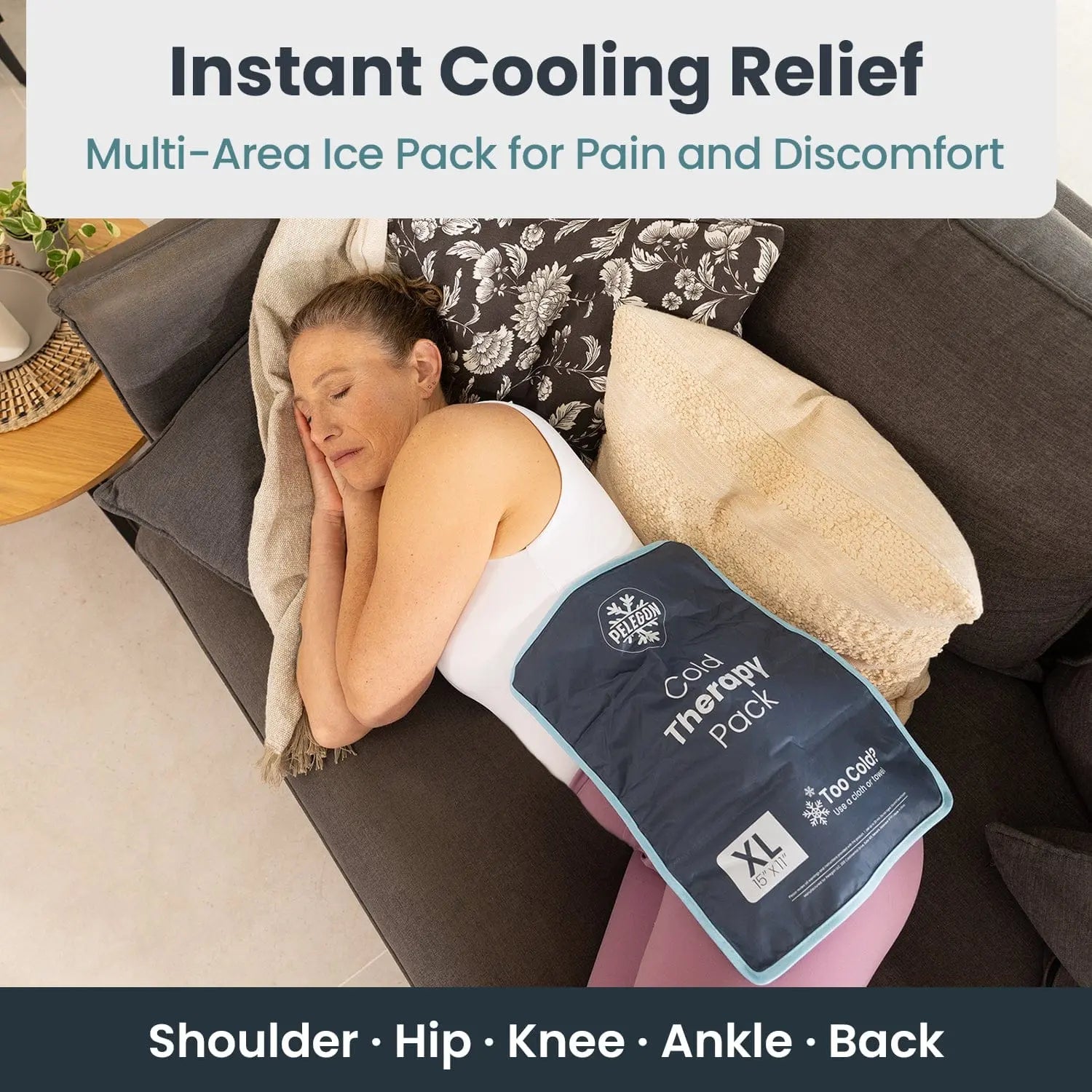 Exercise Ice Pack Flexible Gel Ice Packs for Injuries
