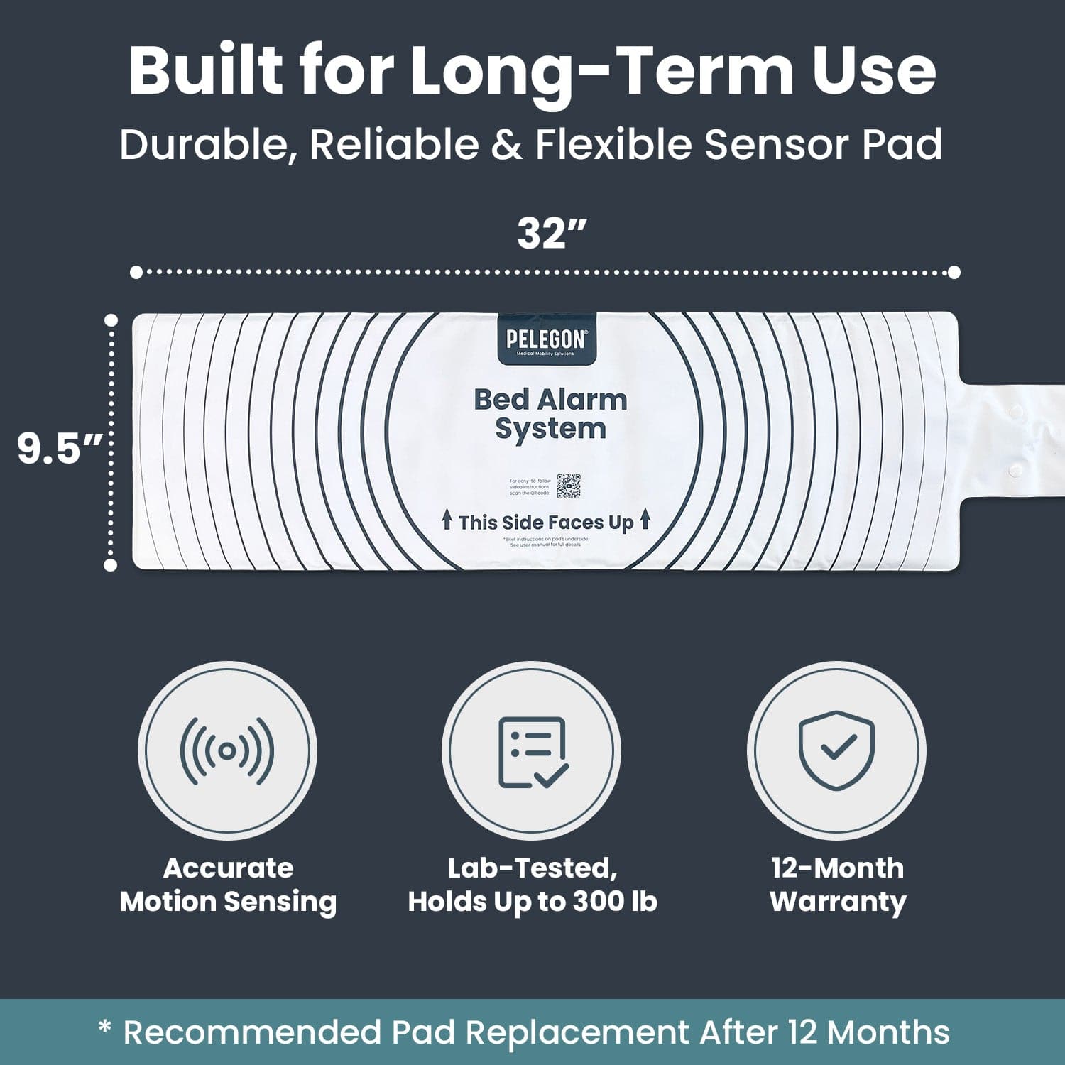 Bed Alarm for Elderly -  Fall Prevention