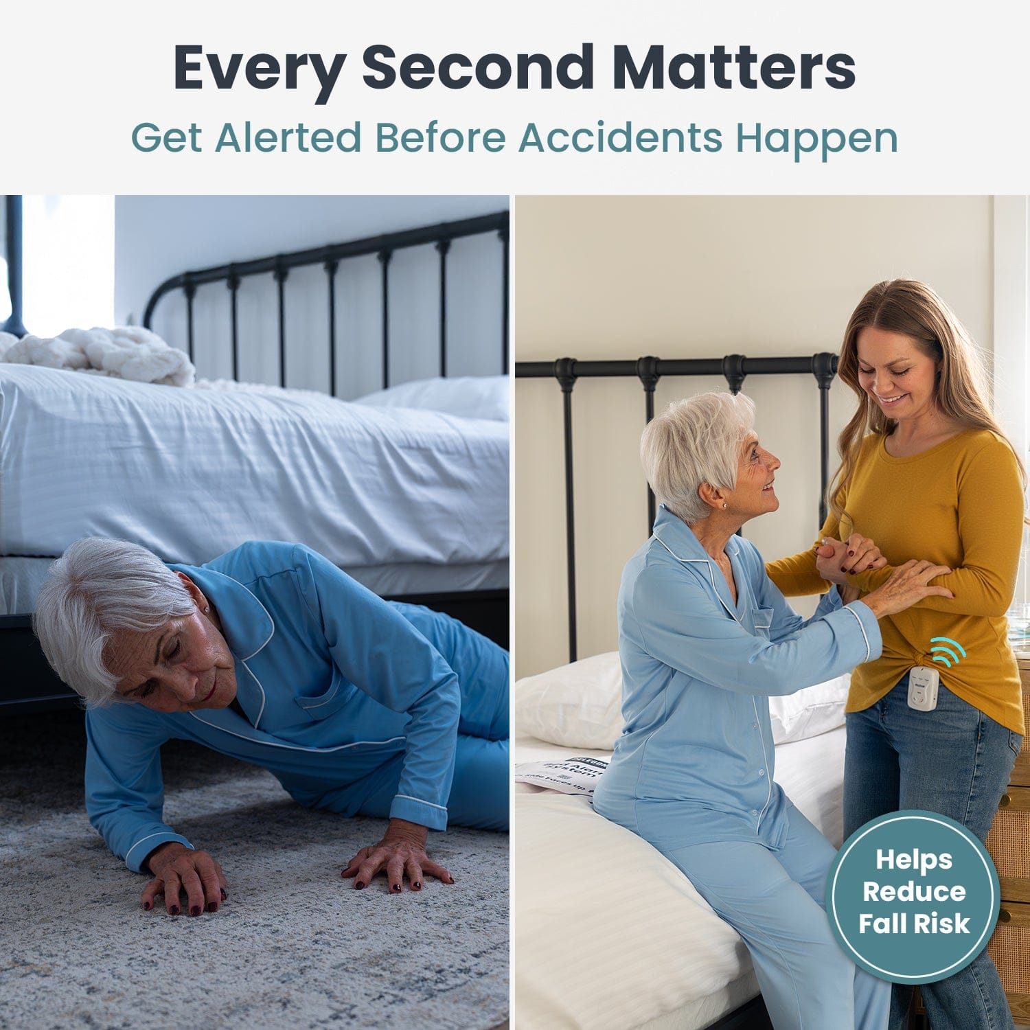 Bed Alarm for Elderly -  Fall Prevention