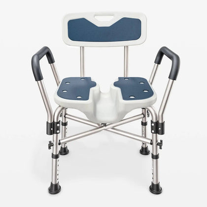 U-Shaped Shower Chair (450lb Capacity)