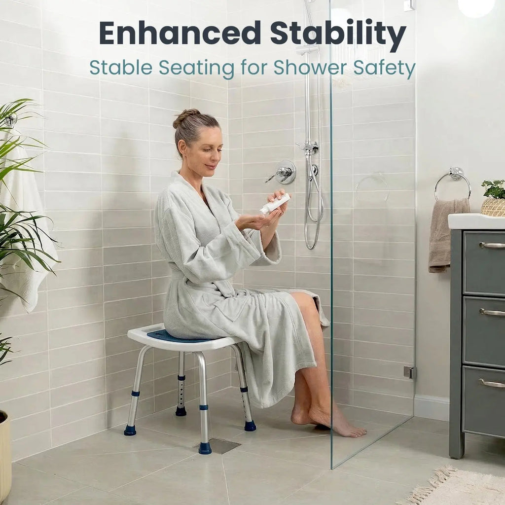 Waterproof Shower Stool for Elderly Users | Pelegon