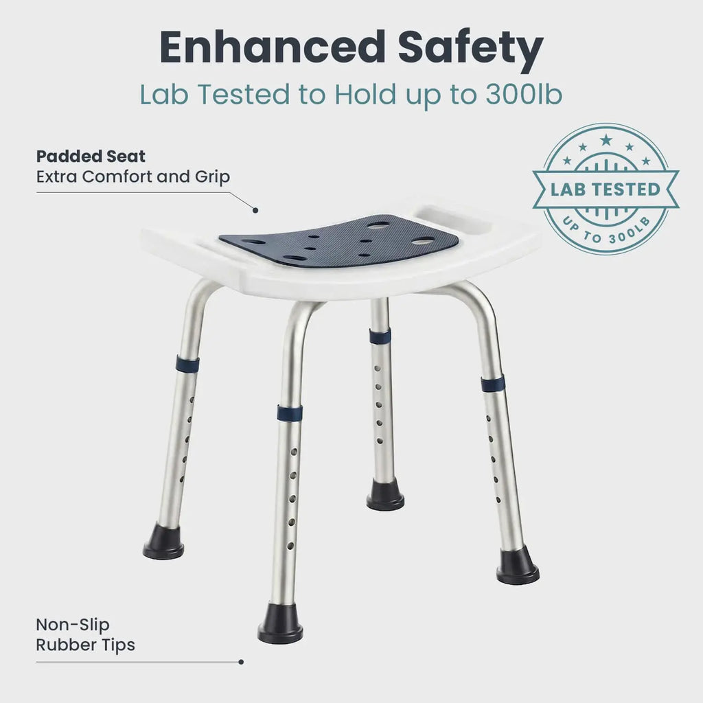 Waterproof Shower Stool for Elderly Users | Pelegon