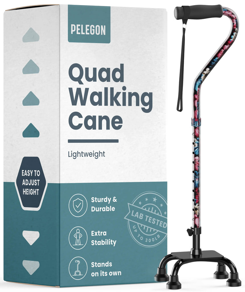 Quad Cane (300 lb) | Pelegon