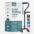 Quad Cane with Extra Handle