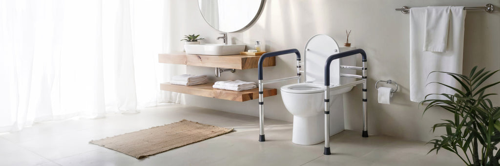 Toilet safety rail product image
