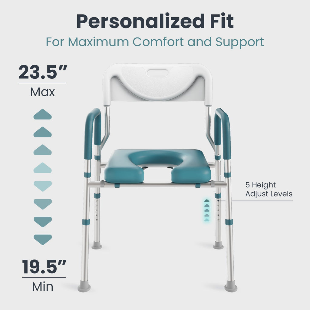 Raised Toilet Seat (400lb)Pelegon LLC