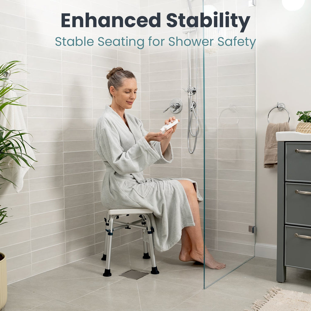 Shower Chair for Adults Sitting (350lb)Pelegon LLC