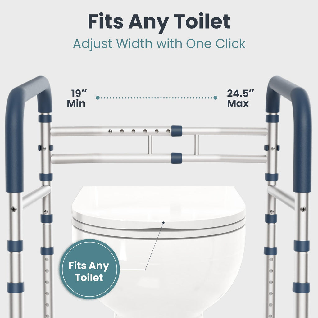 Toilet Safety Rail (350lb)Pelegon LLC